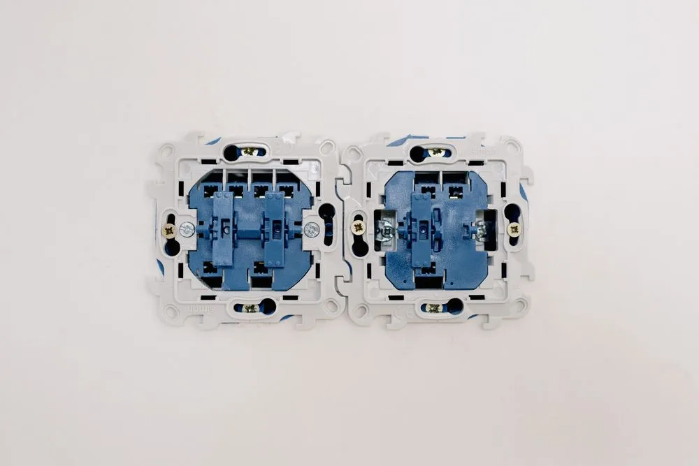 Electrical socket and switch repair — illustrative service photo